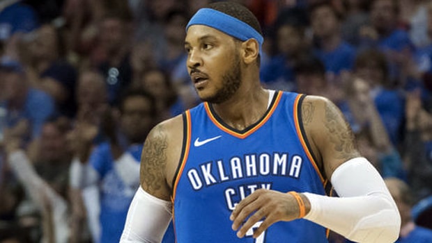 NBA: Carmelo Anthony muốn hàng tấn công của Oklahoma được cải thiện