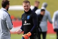 Jordan Pickford được ra sân trong đội hình ĐT Anh tại Amsterdam