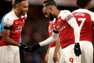 Aubameyang muốn tiếp tục đá cặp với Lacazette trên hàng công Arsenal