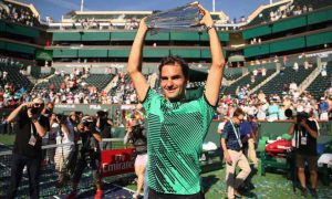 Thách đấu Nadal - Djokovic, Federer không ngán đối thủ nào ở Indian Wells