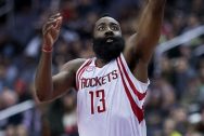 Ngôi sao James Harden đặt mục tiêu đi vào lịch sử bóng rổ