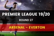 Dafabet kèo bóng đá Ngoại Hạng Anh 2019/2020 trận: Arsenal - Everton